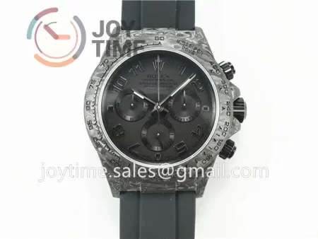 Rolex Daytona DIW  OMF Best Edition 40mm Carbon Rubber Strap A7750