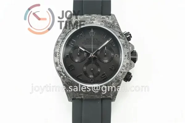 Rolex Daytona DIW  OMF Best Edition 40mm Carbon Rubber Strap A7750