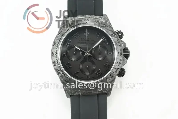 Rolex Daytona DIW  OMF Best Edition 40mm Carbon Rubber Strap A7750