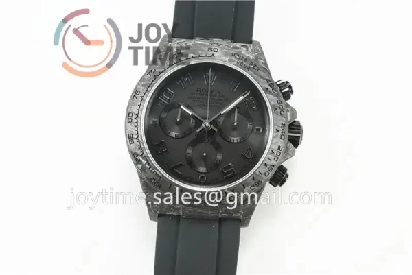 Rolex Daytona DIW  OMF Best Edition 40mm Carbon Rubber Strap A7750