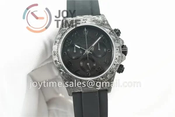 Rolex Daytona DIW  OMF Best Edition 40mm Carbon Rubber Strap A7750