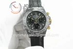 Rolex Daytona DIW  OMF Best Edition 40mm Carbon Leather Strap A7750