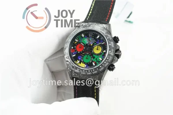 Rolex Daytona DIW  OMF Best Edition 40mm Carbon Nylon Strap A7750