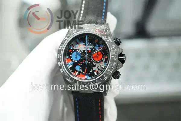 Rolex Daytona DIW  OMF Best Edition 40mm Carbon Nylon Strap A7750