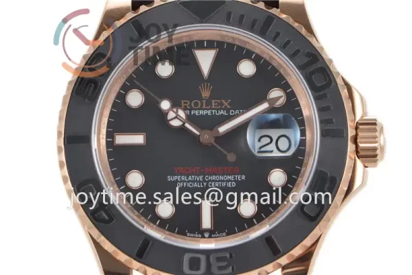 Rolex Yacht Master 126655 GMF 1:1 Best Edition RG 40mm Rubber Strap A3235