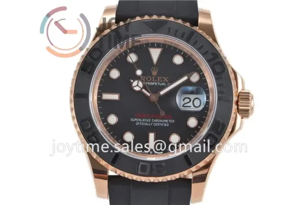 Rolex Yacht Master 126655 GMF 1:1 Best Edition RG 40mm Rubber Strap A3235