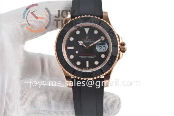 Rolex Yacht Master 126655 GMF 1:1 Best Edition RG 40mm Rubber Strap A3235