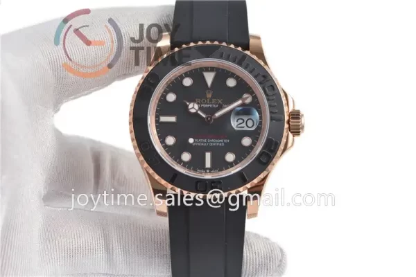 Rolex Yacht Master 126655 GMF 1:1 Best Edition RG 40mm Rubber Strap A3235