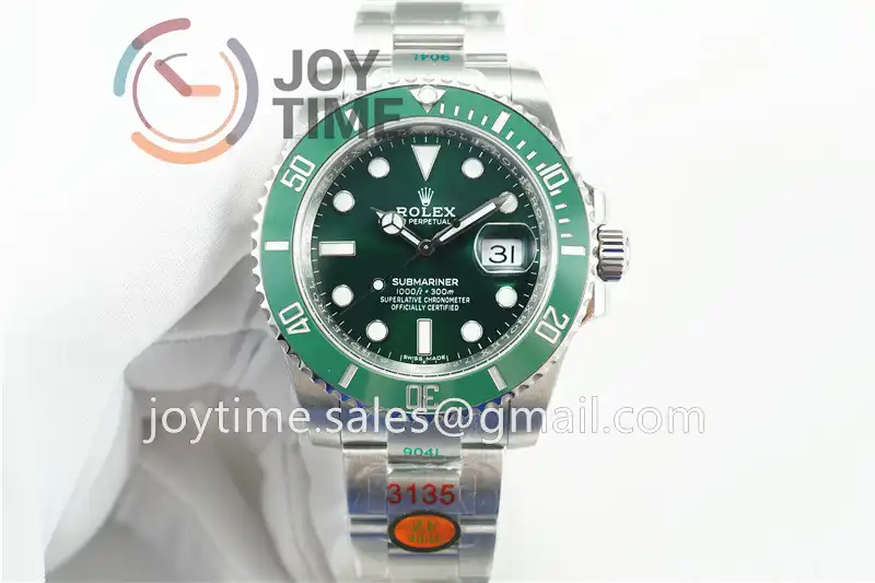 Rolex Submariner 116610LV ZF 1:1 Best Edition SS 40mm Ceramic Bezel SS Bracelet VR3135