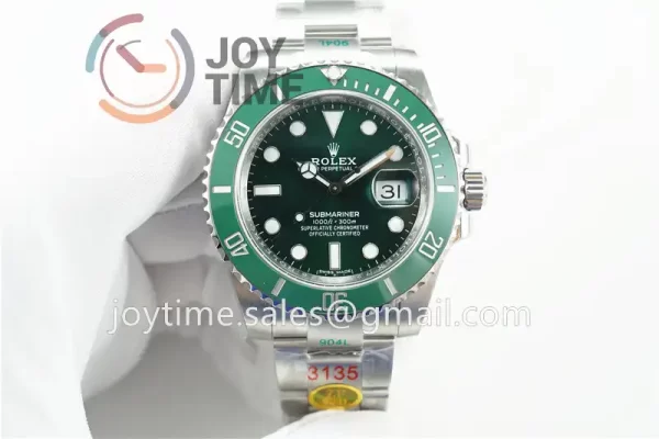 Rolex Submariner 116610LV ZF 1:1 Best Edition SS 40mm Ceramic Bezel SS Bracelet VR3135