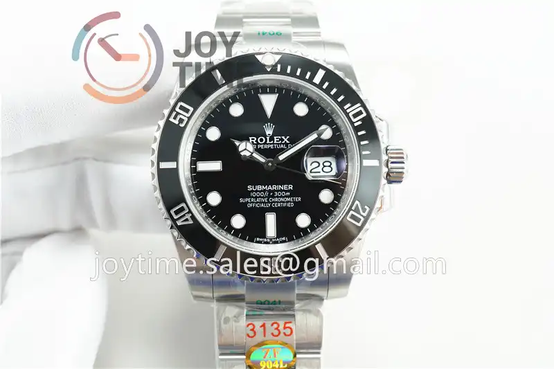 Rolex Submariner 116610LN ZF 1:1 Best Edition SS 40mm Ceramic Bezel SS Bracelet VR3135