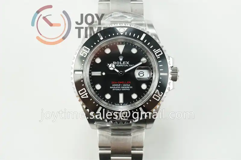 Rolex Sea Dweller 126600  VSF 1:1 Best Edition SS 43mm Ceramic Bezel SS Bracelet A2824