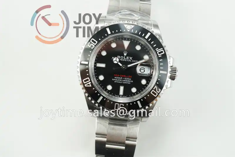 Rolex Sea Dweller 126600  VSF 1:1 Best Edition SS 43mm Ceramic Bezel SS Bracelet A2824