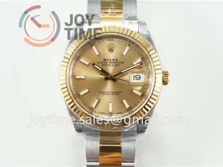 Rolex DateJust VSF 1:1 Best Edition SS 41mm YG Bezel SS/YG Bracelet VS3235