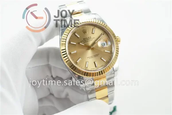 Rolex DateJust VSF 1:1 Best Edition SS 41mm YG Bezel SS/YG Bracelet VS3235