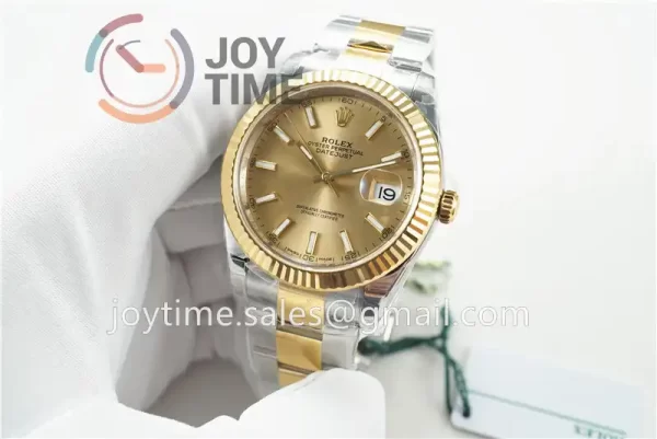 Rolex DateJust VSF 1:1 Best Edition SS 41mm YG Bezel SS/YG Bracelet VS3235