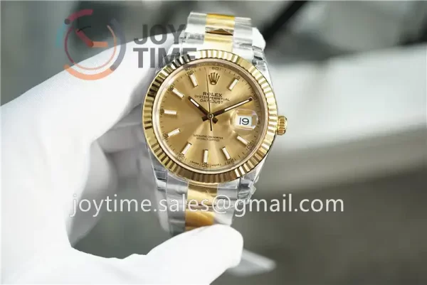 Rolex DateJust VSF 1:1 Best Edition SS 41mm YG Bezel SS/YG Bracelet VS3235