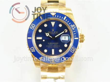 Rolex Submariner 116618LB VSF 1:1 Best Edition YG 40mm Ceramic Bezel YG Bracelet VS3135