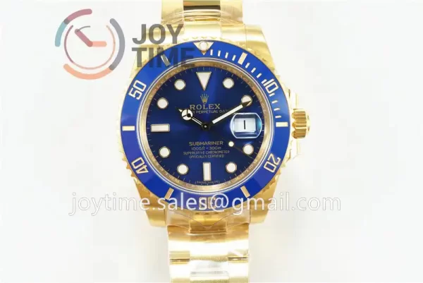 Rolex Submariner 116618LB VSF 1:1 Best Edition YG 40mm Ceramic Bezel YG Bracelet VS3135