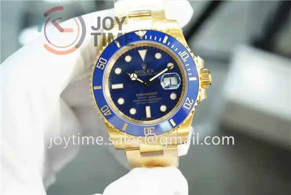 Rolex Submariner 116618LB VSF 1:1 Best Edition YG 40mm Ceramic Bezel YG Bracelet VS3135