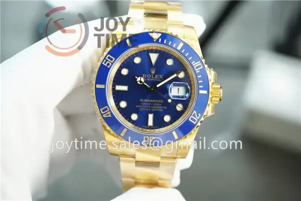 Rolex Submariner 116618LB VSF 1:1 Best Edition YG 40mm Ceramic Bezel YG Bracelet VS3135