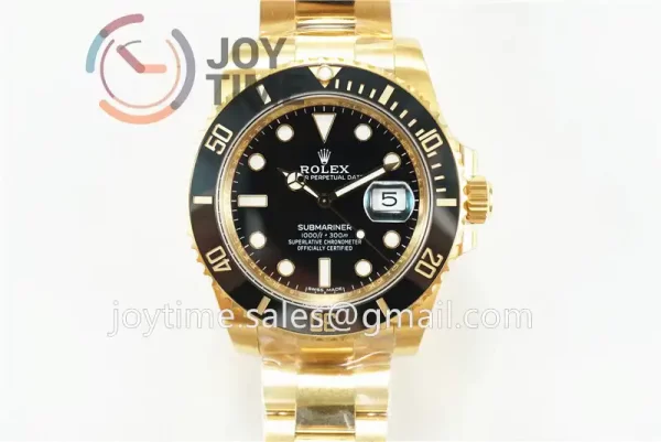 Rolex Submariner 116618LN VSF 1:1 Best Edition YG 40mm Ceramic Bezel YG Bracelet VS3135