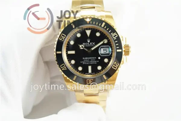 Rolex Submariner 116618LN VSF 1:1 Best Edition YG 40mm Ceramic Bezel YG Bracelet VS3135