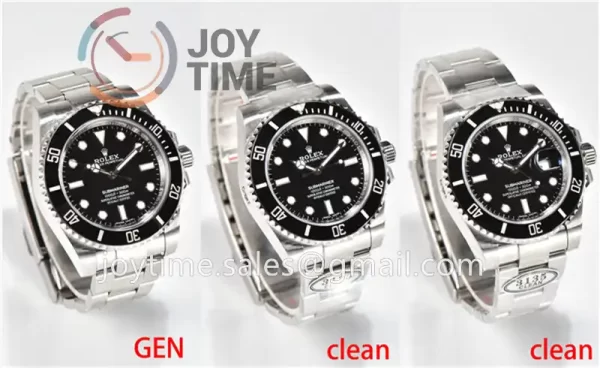 Rolex Submariner 114060 No Date Clean 1:1 Best Edition SS 40mm Ceramic Bezel SS Bracelet VR3130