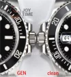 Rolex Submariner 114060 No Date Clean 1:1 Best Edition SS 40mm Ceramic Bezel SS Bracelet VR3130