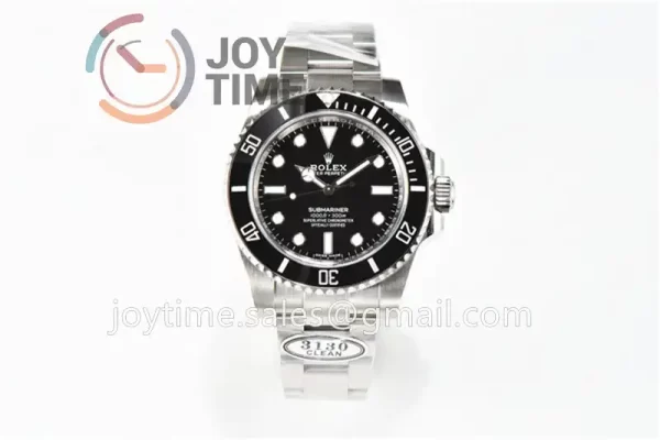 Rolex Submariner 114060 No Date Clean 1:1 Best Edition SS 40mm Ceramic Bezel SS Bracelet VR3130