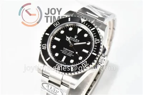 Rolex Submariner 114060 No Date Clean 1:1 Best Edition SS 40mm Ceramic Bezel SS Bracelet VR3130