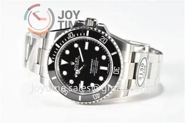 Rolex Submariner 114060 No Date Clean 1:1 Best Edition SS 40mm Ceramic Bezel SS Bracelet VR3130