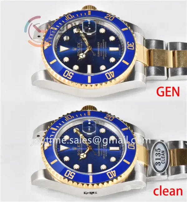 Rolex Submariner 116613LB Clean 1:1 Best Edition SS 40mm YG/Ceramic Bezel SS/YG Bracelet VS3135