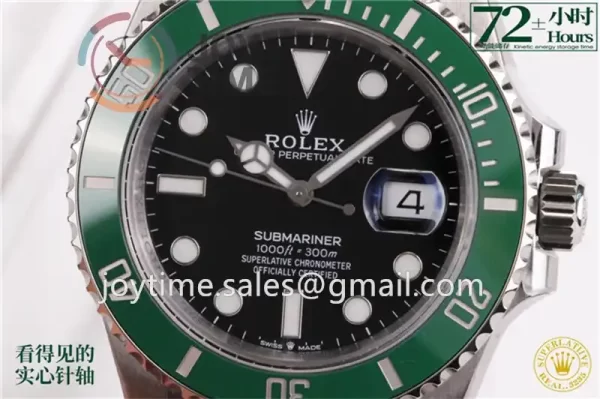 Rolex Submariner 126610LV VSF 1:1 Best Edition SS 41mm Ceramic Bezel SS Bracelet VS3235