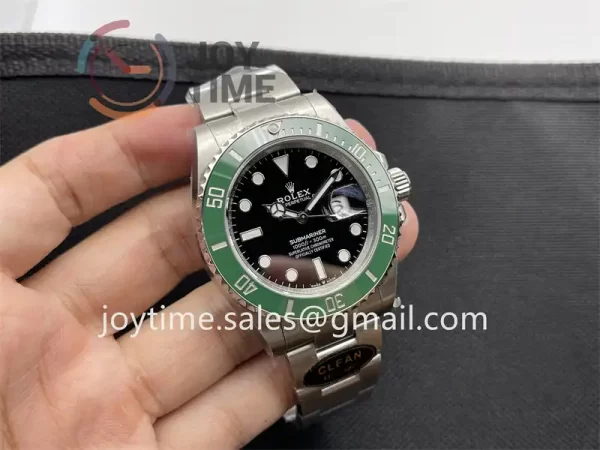 Rolex Submariner 126610LV Clean 1:1 Best Edition SS 41mm Ceramic Bezel SS Bracelet S3235