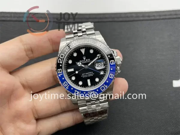 Rolex GMT Master II 116710BLNR Clean 1:1 Best Edition SS 40mm Black/Blue Ceramic Bezel SS Bracelet VR3186