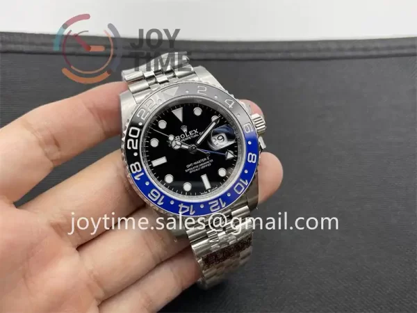 Rolex GMT Master II 116710BLNR Clean 1:1 Best Edition SS 40mm Black/Blue Ceramic Bezel SS Bracelet VR3186