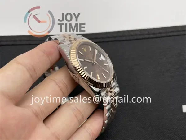 Rolex DateJust VSF 1:1 Best Edition SS 41mm RG Bezel SS/RG Bracelet VS3235