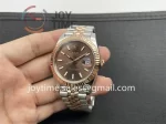 Rolex DateJust VSF 1:1 Best Edition SS 41mm RG Bezel SS/RG Bracelet VS3235