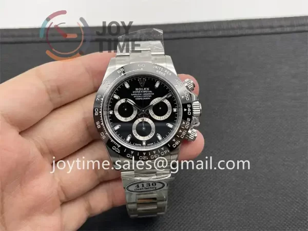 Rolex Daytona 116500 Clean 1:1 Best Edition SS 40mm Ceramic Bezel SS Bracelet A4130