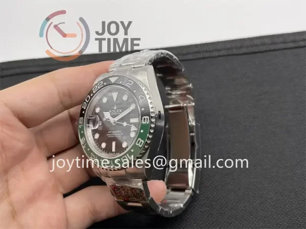 Rolex GMT Master II  126720VTNR Clean 1:1 Best Edition SS 40mm Green/Black Ceramic Bezel SS Bracelet VR3186