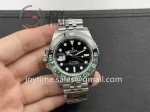 Rolex GMT Master II  126720VTNR Clean 1:1 Best Edition SS 40mm Green/Black Ceramic Bezel SS Bracelet VR3186