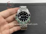 Rolex GMT Master II  126720VTNR Clean 1:1 Best Edition SS 40mm Green/Black Ceramic Bezel SS Bracelet VR3186