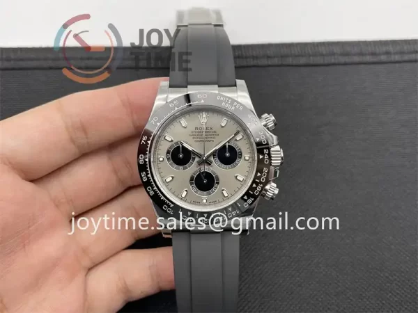 Rolex Daytona 116519 BTF 1:1 Best Edition SS 40mm Ceramic Bezel Rubber Strap A4130