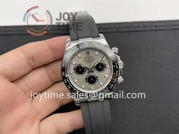 Rolex Daytona 116519 BTF 1:1 Best Edition SS 40mm Ceramic Bezel Rubber Strap A4130