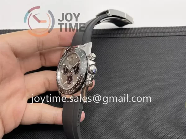 Rolex Daytona 116519 BTF 1:1 Best Edition SS 40mm Ceramic Bezel Rubber Strap A4130