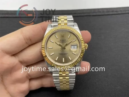 Rolex DateJust VSF 1:1 Best Edition SS 41mm YG Bezel SS/YG Bracelet VS3235