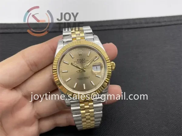 Rolex DateJust VSF 1:1 Best Edition SS 41mm YG Bezel SS/YG Bracelet VS3235