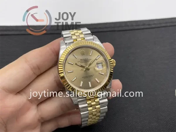 Rolex DateJust VSF 1:1 Best Edition SS 41mm YG Bezel SS/YG Bracelet VS3235