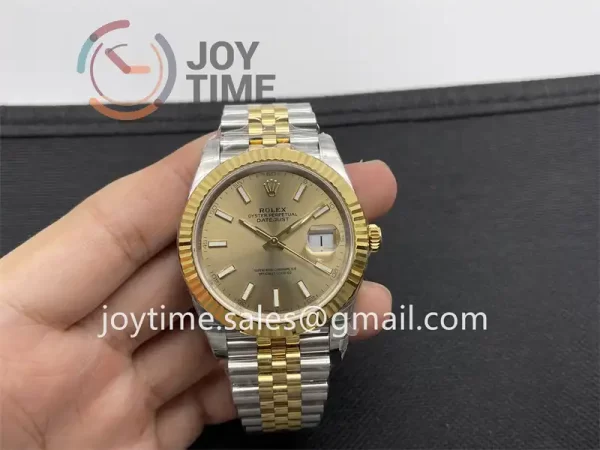 Rolex DateJust VSF 1:1 Best Edition SS 41mm YG Bezel SS/YG Bracelet VS3235